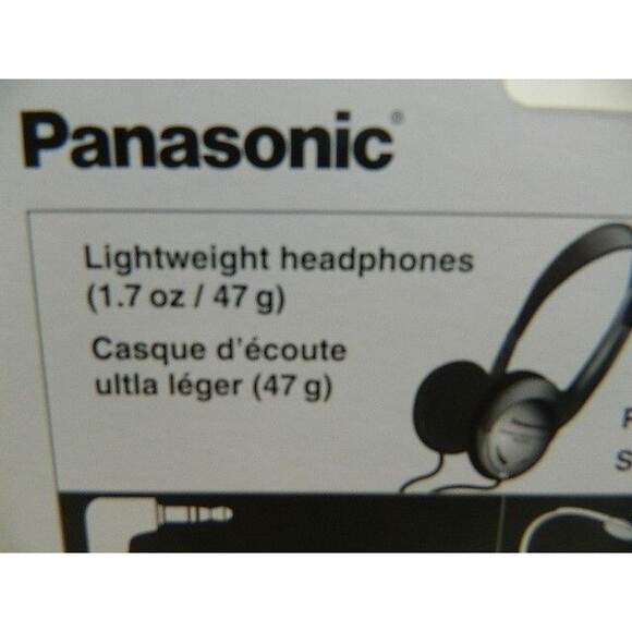 Panasonic NEW Comfort Fit RP-HT21 Stereo Headphones For iPod MP3 CD 3.5 mm Plug - Picture 6 of 10